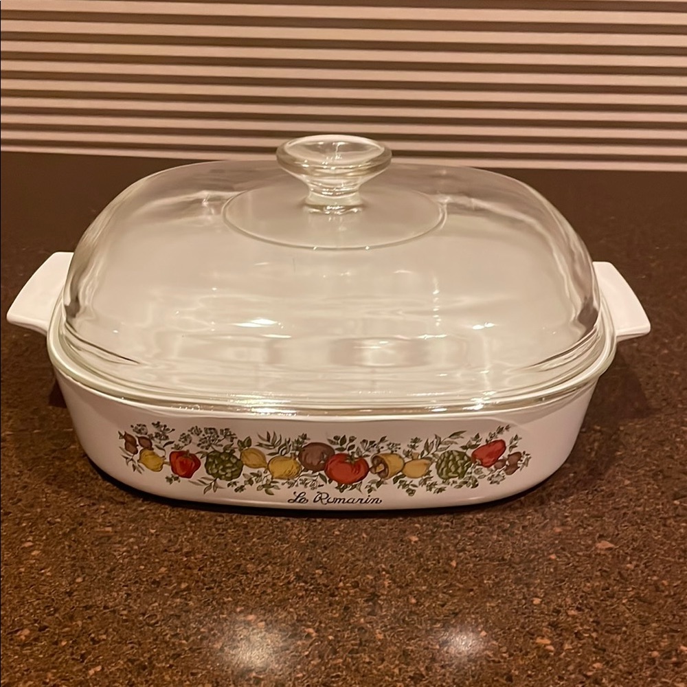 Corningware Spice of Life Casserole Dish